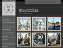 Tablet Screenshot of milosavcekic-architects.com